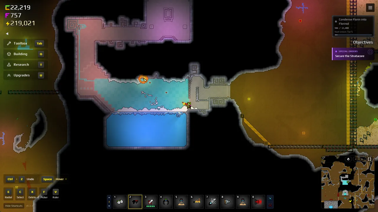 Sandustry void juice distillation and prismite crystal extraction