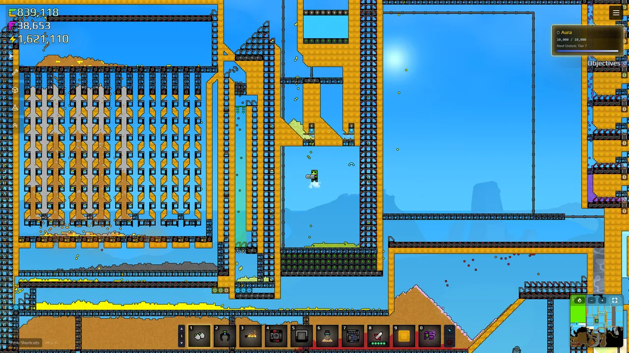 Sandustry automated water generator and infinite fluid loop setup